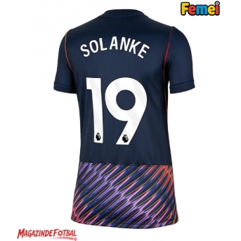 Tottenham Hotspur Dominic Solanke #19 Tricou Fotbal Replică 2026-27 Femei Deplasare